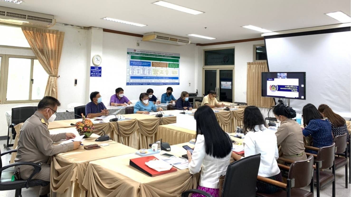 “พช.ระยอง” ร่วมประชุมกรมการพัฒนาชุมชน ครั้งที่ 10/2564 ผ่านระบบวิดีทัศน์ทางไกล (Video Conference)