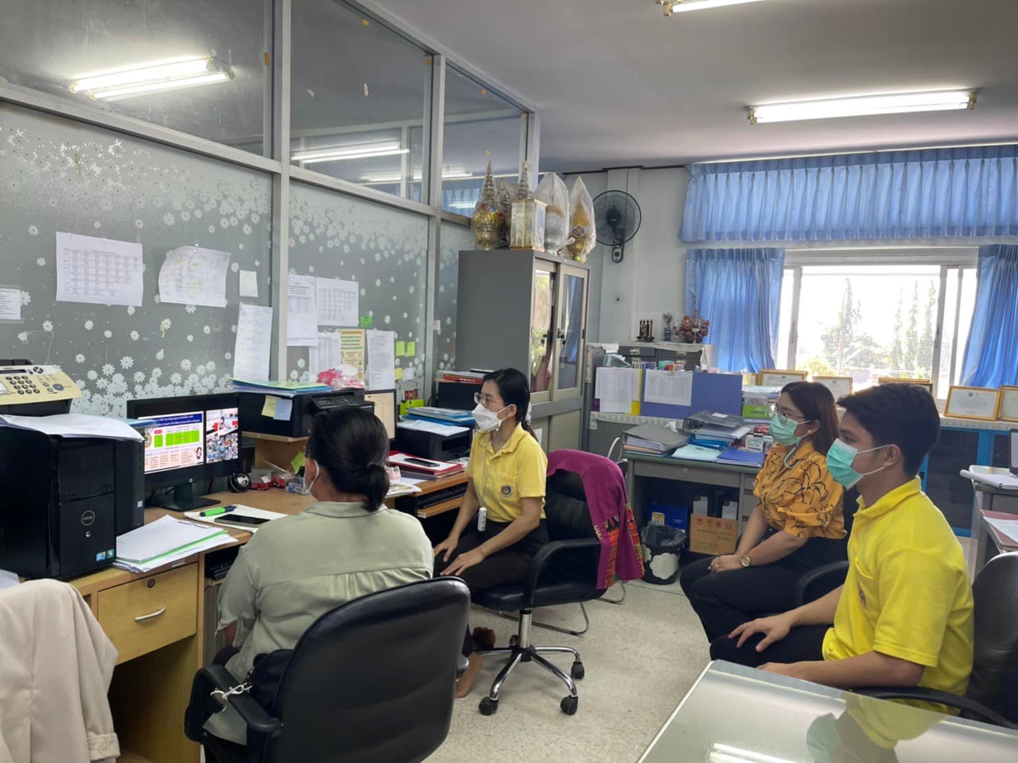 “พช.ระยอง” ร่วมประชุมเพิ่มศักยภาพกลไกการขับเคลื่อนกองทุนชุมชนตามหลักธรรมาภิบาล ผ่านระบบการประชุมทางไกล (Video Conference) ระหว่างวันที่ 22-23 พฤศจิกายน 2565