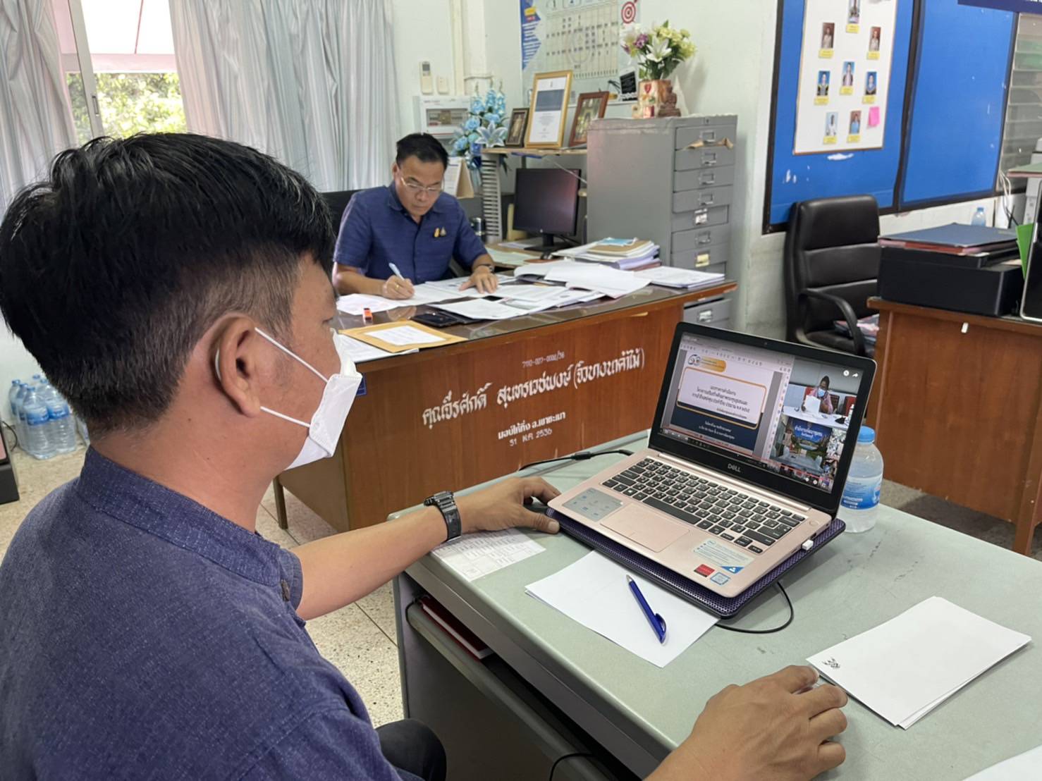 “พช.ระยอง” ร่วมประชุมเพิ่มศักยภาพกลไกการขับเคลื่อนกองทุนชุมชนตามหลักธรรมาภิบาล ผ่านระบบการประชุมทางไกล (Video Conference) ระหว่างวันที่ 22-23 พฤศจิกายน 2564