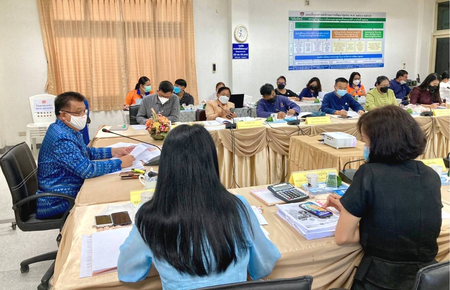 “พช.ระยอง” ประชุมผู้บริหารและนักวิชาการพัฒนาชุมชน ครั้งที่ 10/2564