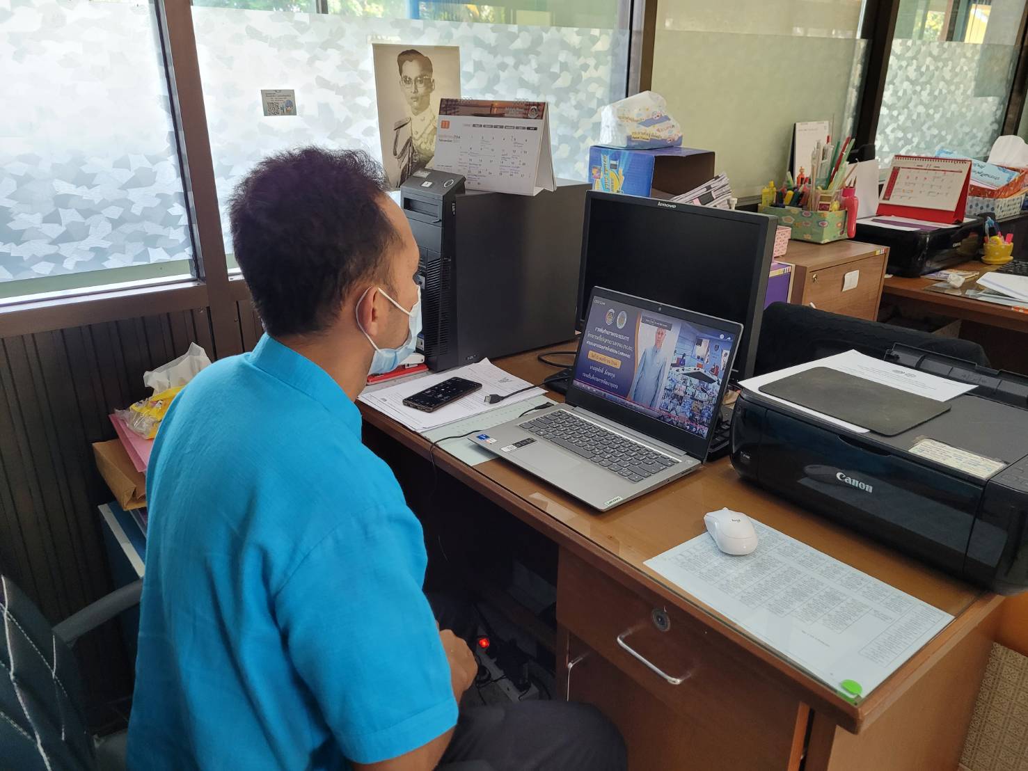 “พช.ระยอง” ร่วมประชุมเพิ่มศักยภาพคณะกรรมการโครงการแก้ไขปัญหาควา มยากจน (กข.คจ.) ผ่านระบบการประชุมทางไกล (Video Conference)