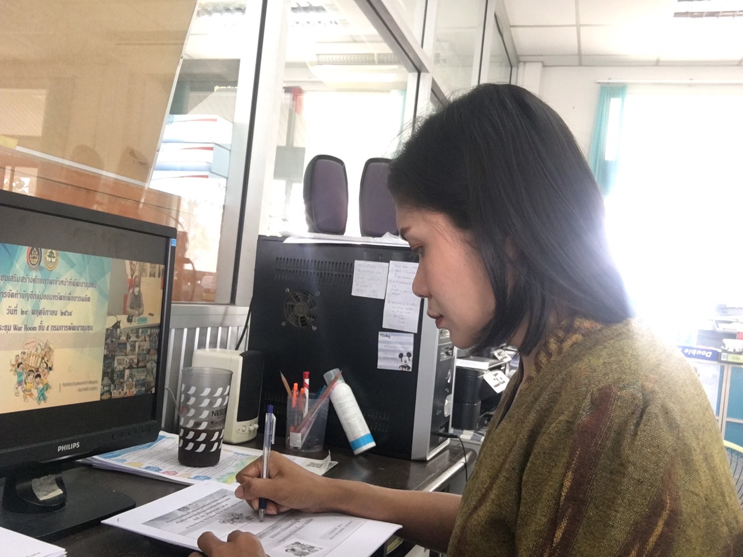 “พช.ระยอง” ร่วมประชุมเสริมสร้างศักยภาพเจ้าหน้าที่พัฒนาชุมชนด้านการจัดทำบัญชีกลุ่มออมทรัพย์เพื่อการผลิต ผ่านระบบการประชุมทางไกล (Video Conference) ?