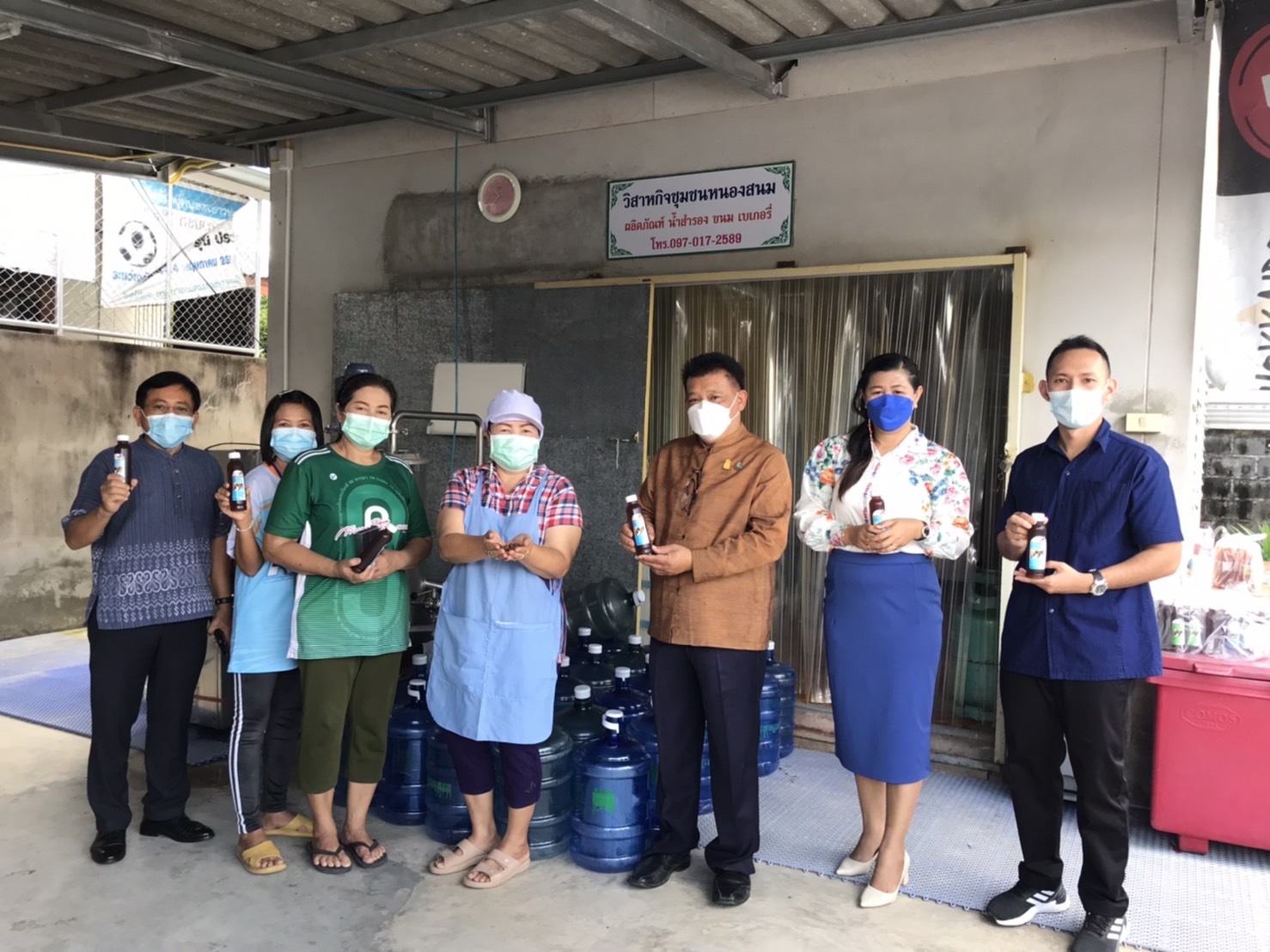 “พช.ระยอง” ลงพื้นที่ตรวจเยี่ยมผู้ประกอบการ OTOP อำเภอเมืองระยอง จังหวัดระยอง