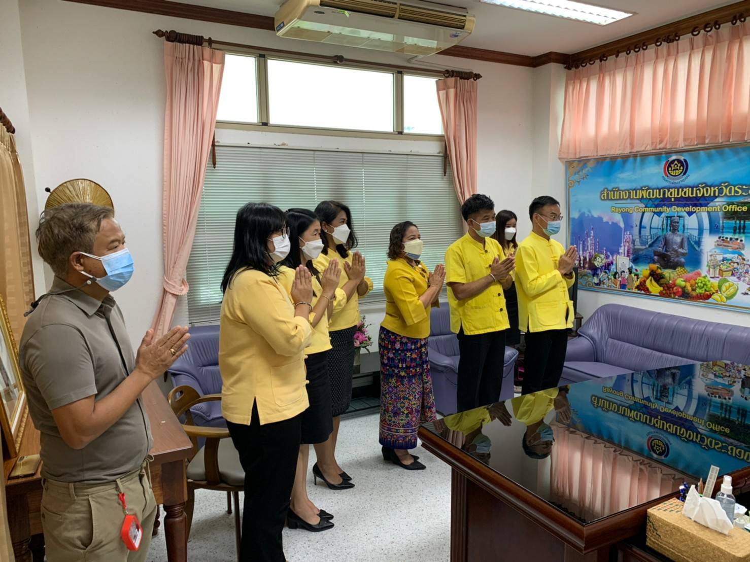 พช.ระยอง ร่วมสักการะ “พระพุทธพัฒนปชานาถ” เพื่อความเป็นสิริมงคลซึ่งได้อัญเชิญประดิษฐาน ณ สำนักงานพัฒนาชุมชนจังหวัดระยอง