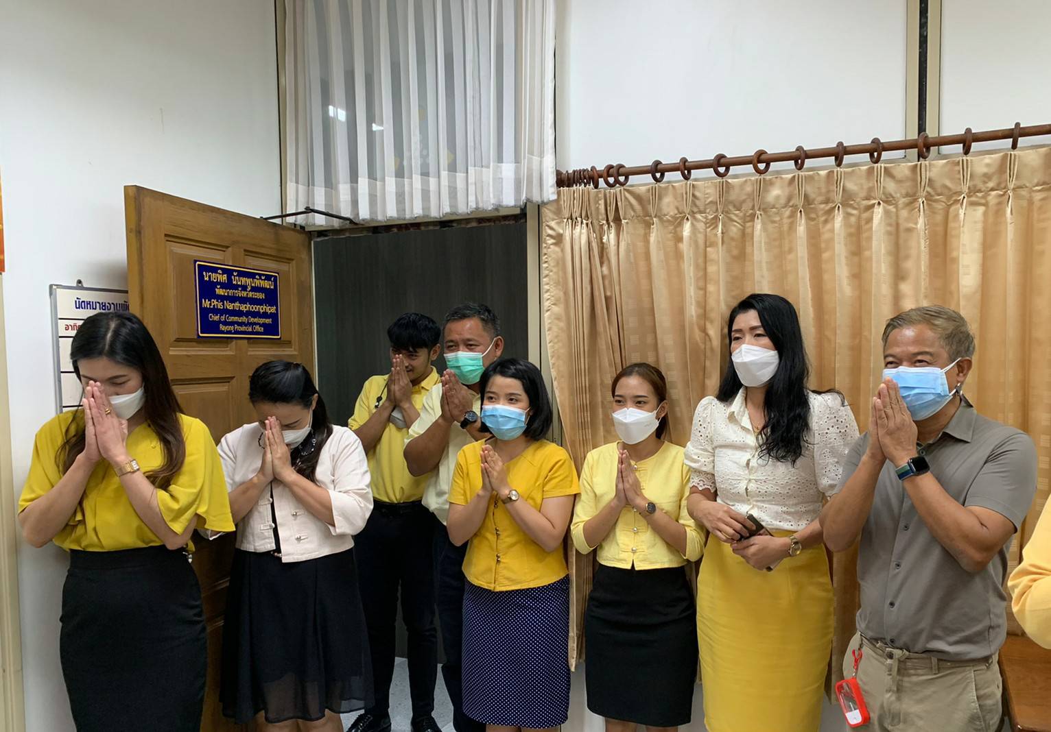 พช.ระยอง ร่วมสักการะ “พระพุทธพัฒนปชานาถ” เพื่อความเป็นสิริมงคลซึ่งได้อัญเชิญประดิษฐาน ณ สำนักงานพัฒนาชุมชนจังหวัดระยอง