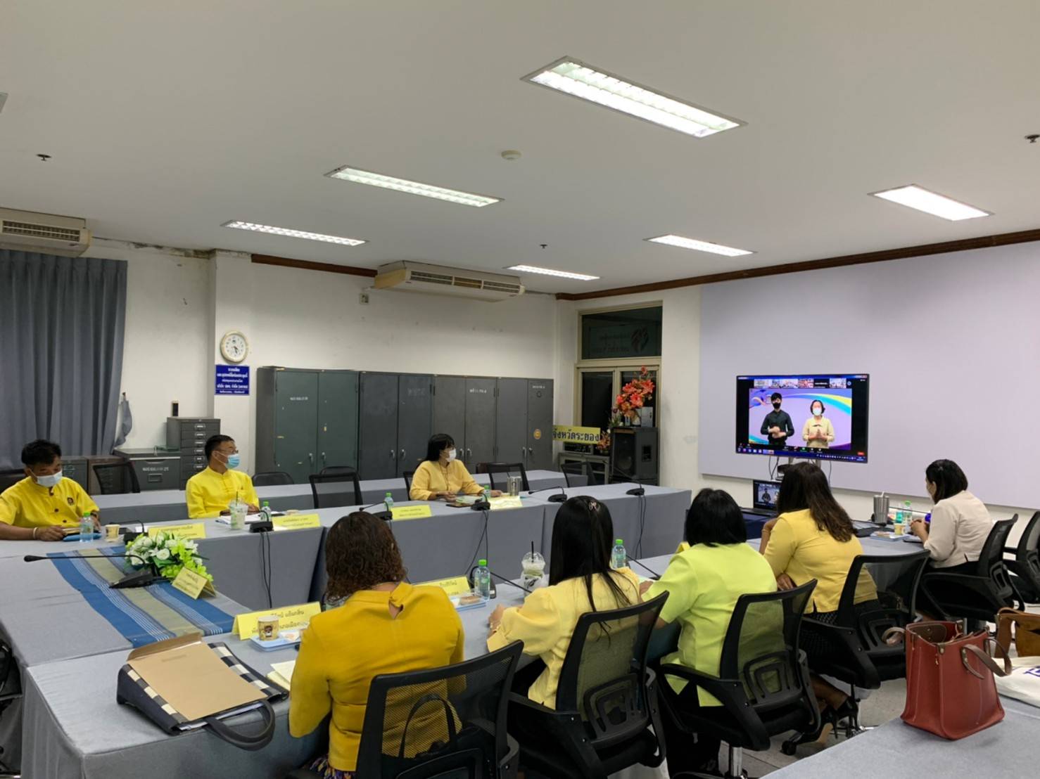 พช.ระยอง ร่วมโครงการฝึกอบรมบุคลากรกรมการพัฒนาชุมชน หลักสูตรเสริมสมรรถนะพัฒนาการอำเภอ ประจำปีงบประมาณ พ.ศ. 2565 ผ่านระบบ Zoom Cloud Meeting