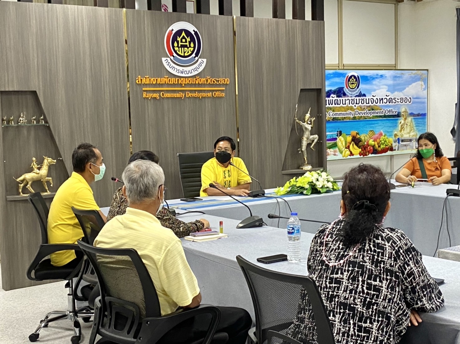 พช. ระยอง “จัดประชุมคณะกรรมการเครือข่าย OTOP จังหวัดระยอง”