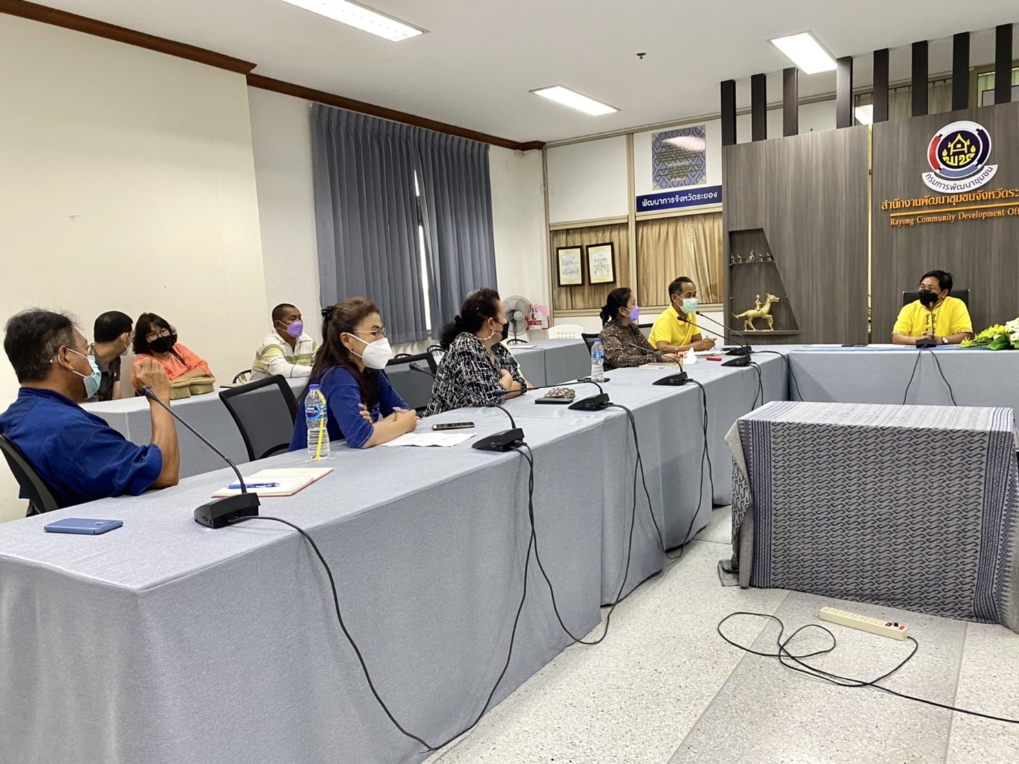 พช. ระยอง “จัดประชุมคณะกรรมการเครือข่าย OTOP จังหวัดระยอง”