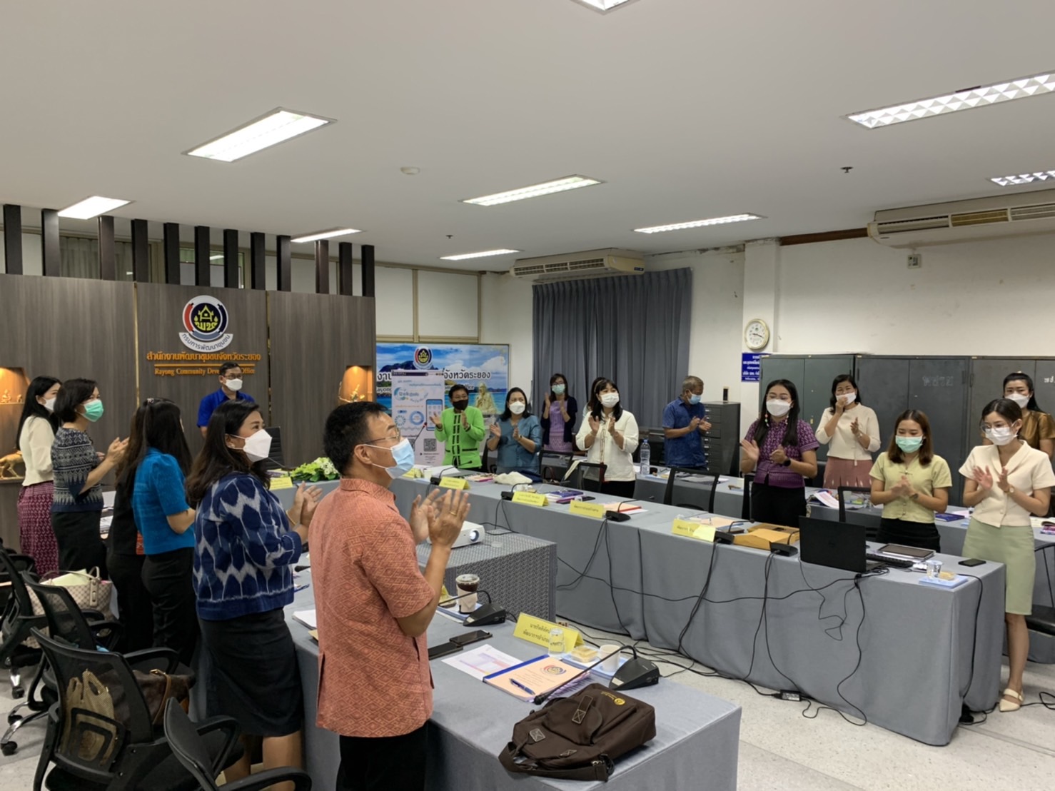 “พช.ระยอง” ประชุมผู้บริหารและนักวิชาการพัฒนาชุมชน ครั้งที่ 1/2565