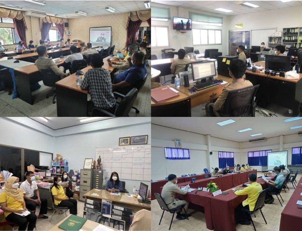 “พช.ระยอง” ร่วมรับฟังการประชุมเชิงปฏิบัติการเพื่อซักซ้อมแนวทางการขับเคลื่อนศูนย์อำนวยการขจัดความยากจนและพัฒนาคนทุกช่วงวัยอย่างยั่งยืนตามหลักปรัชญาของเศรษฐกิจพอเพียง (ศจพ.) ในระดับพื้นที่ (ภาคกลาง) ปีงบประมาณ พ.ศ. 2565  ผ่านทาง Youtube ช่อง DOPA Channel