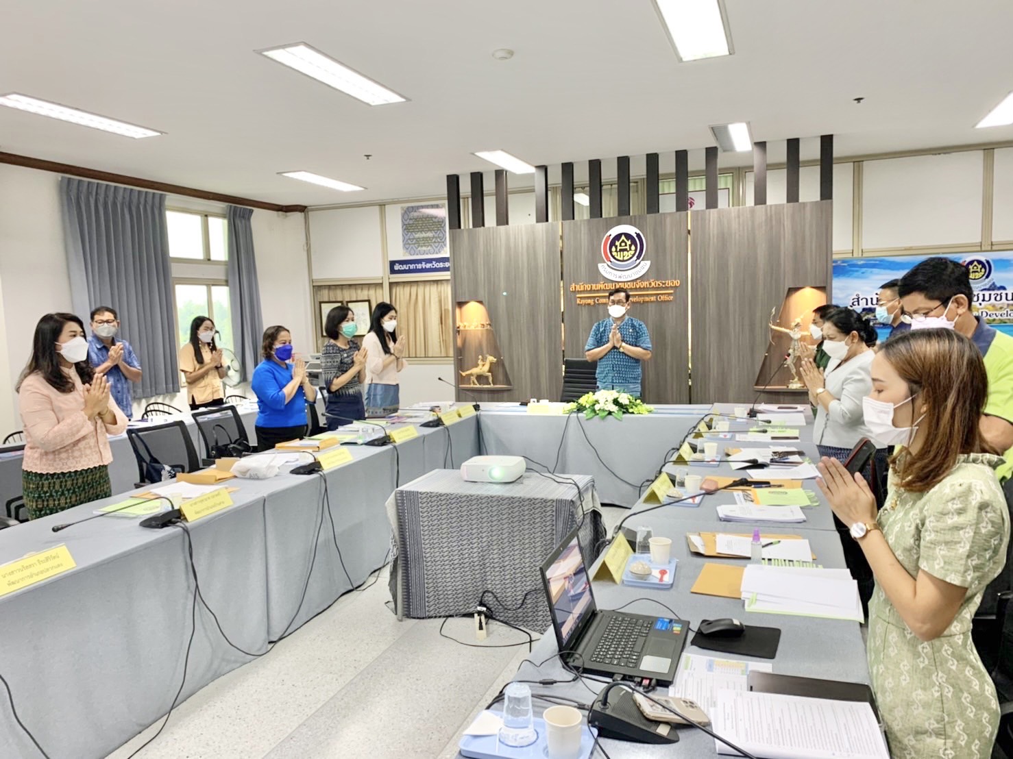 “พช.ระยอง” ประชุมผู้บริหารและนักวิชาการพัฒนาชุมชน ครั้งที่ 2/2565