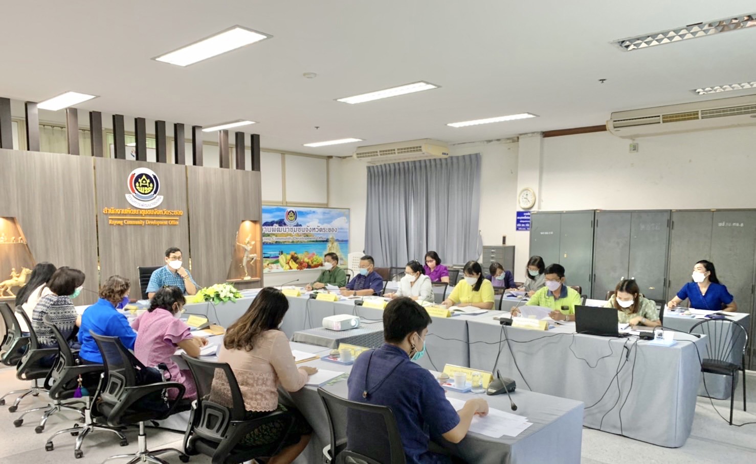 “พช.ระยอง” ประชุมผู้บริหารและนักวิชาการพัฒนาชุมชน ครั้งที่ 2/2565