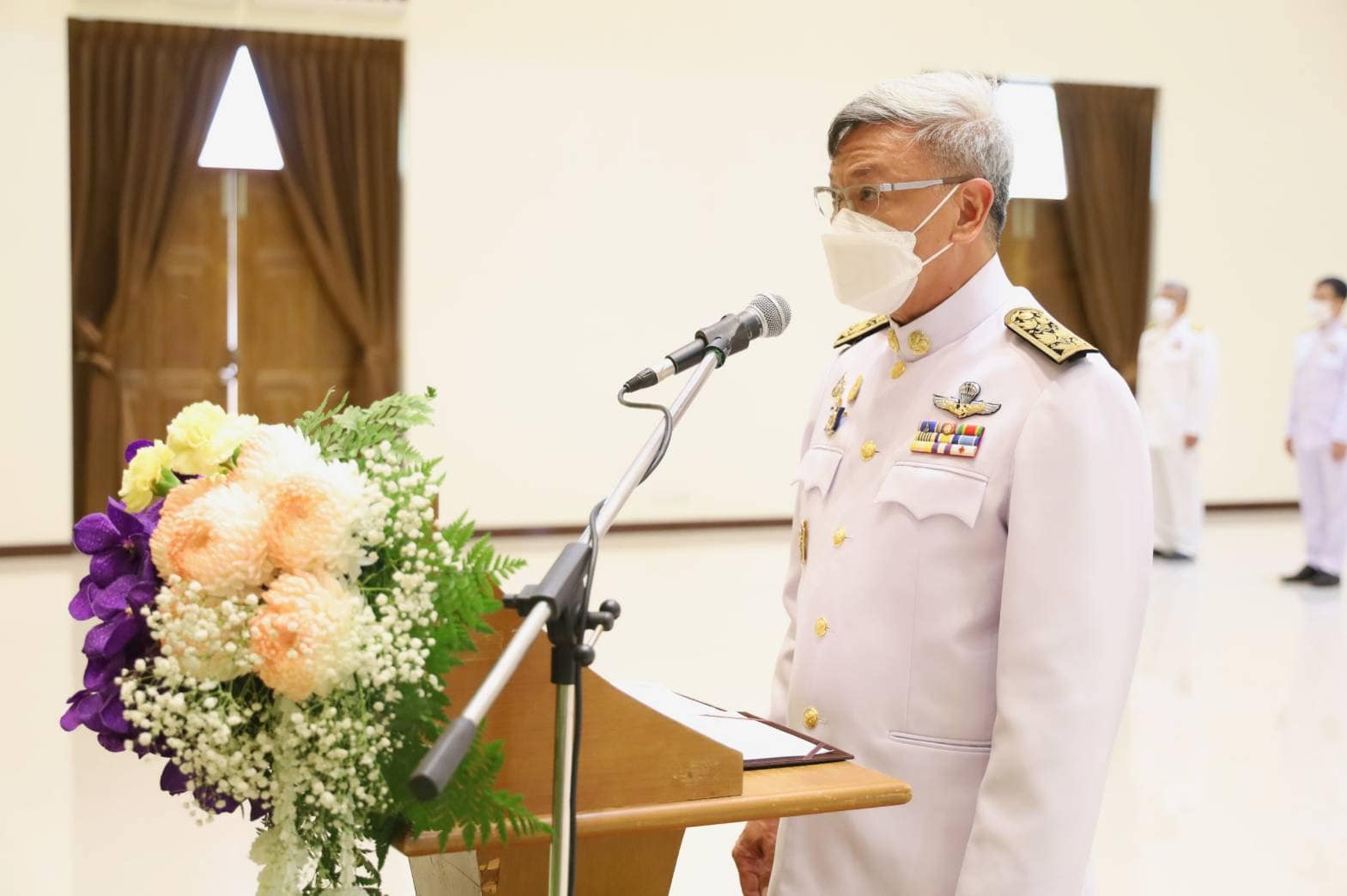 พช.ระยอง ร่วมงานรัฐพิธีที่ระลึกคล้ายวันสวรรคตสมเด็จพระนเรศวรมหาราช ประจำปี 2565