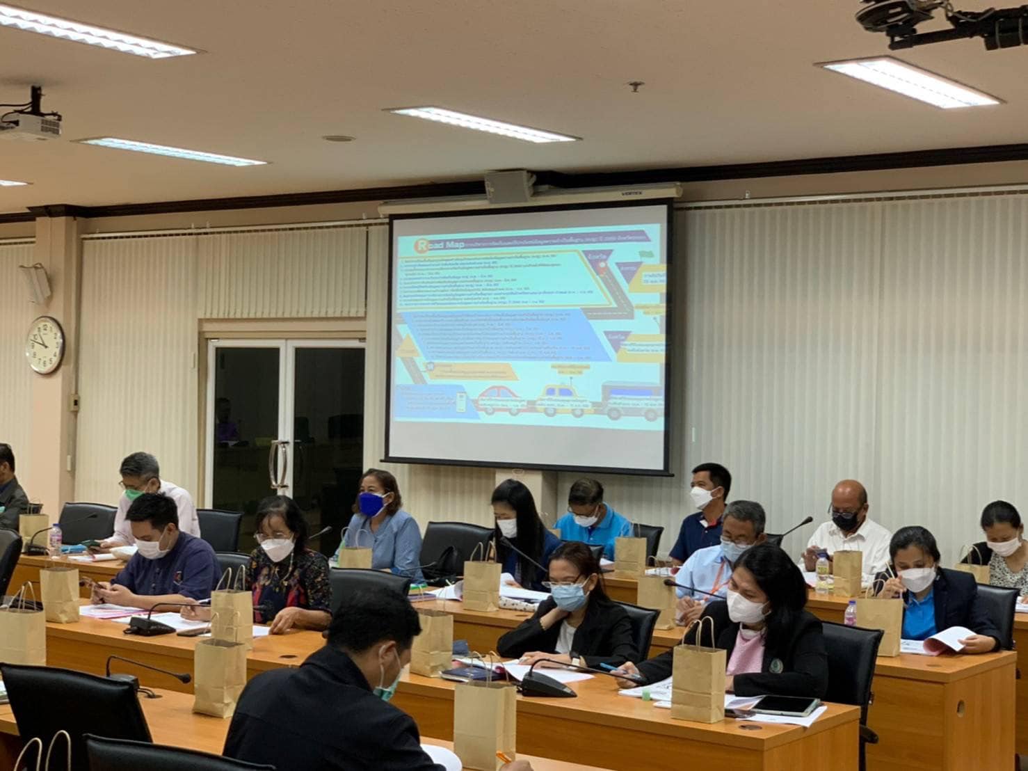 พช.ระยอง ประชุมคณะทำงานบริหารการจัดเก็บข้อมูล จปฐ. และ กชช.2ค ระดับจังหวัด