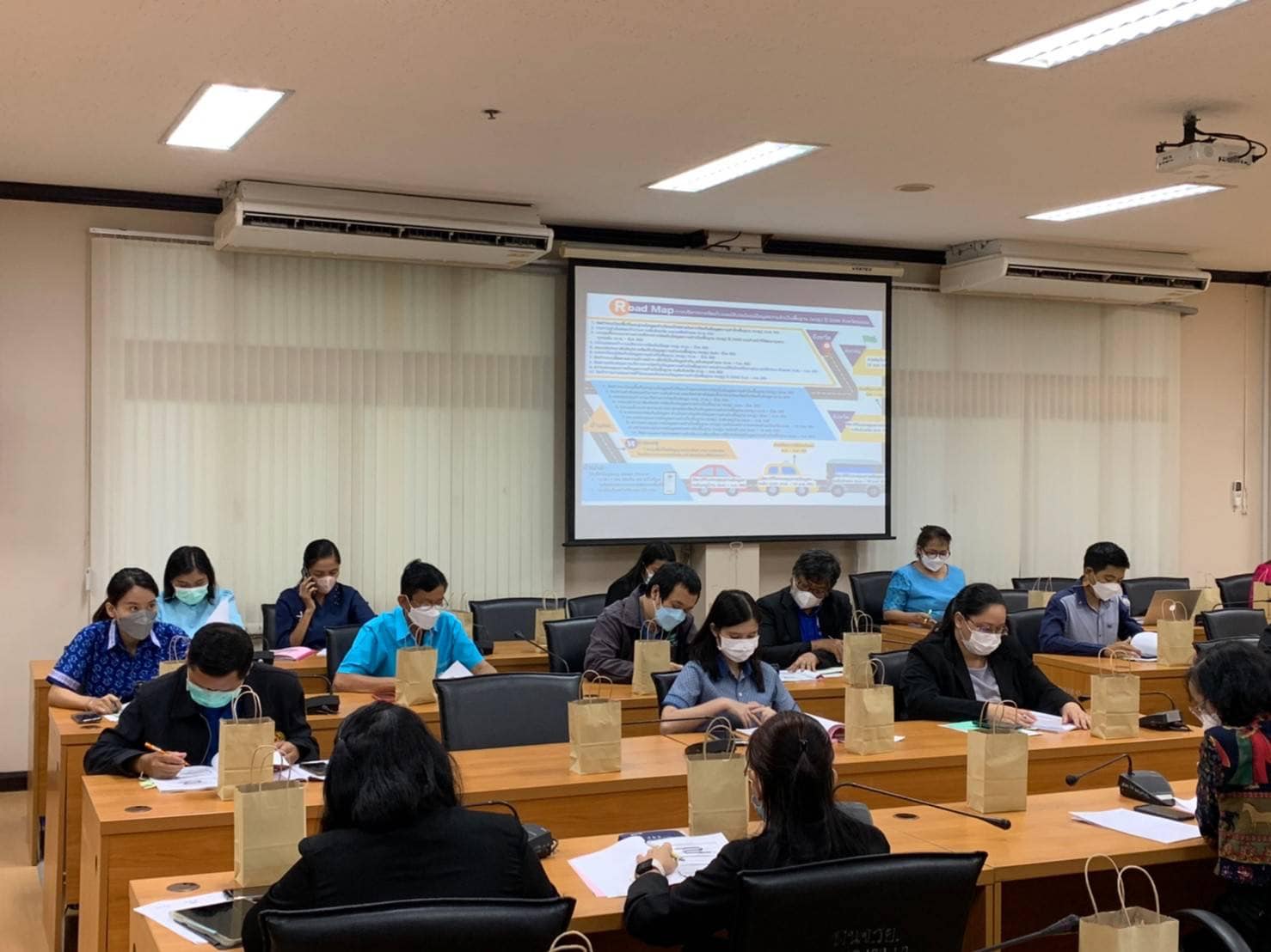 พช.ระยอง ประชุมคณะทำงานบริหารการจัดเก็บข้อมูล จปฐ. และ กชช.2ค ระดับจังหวัด