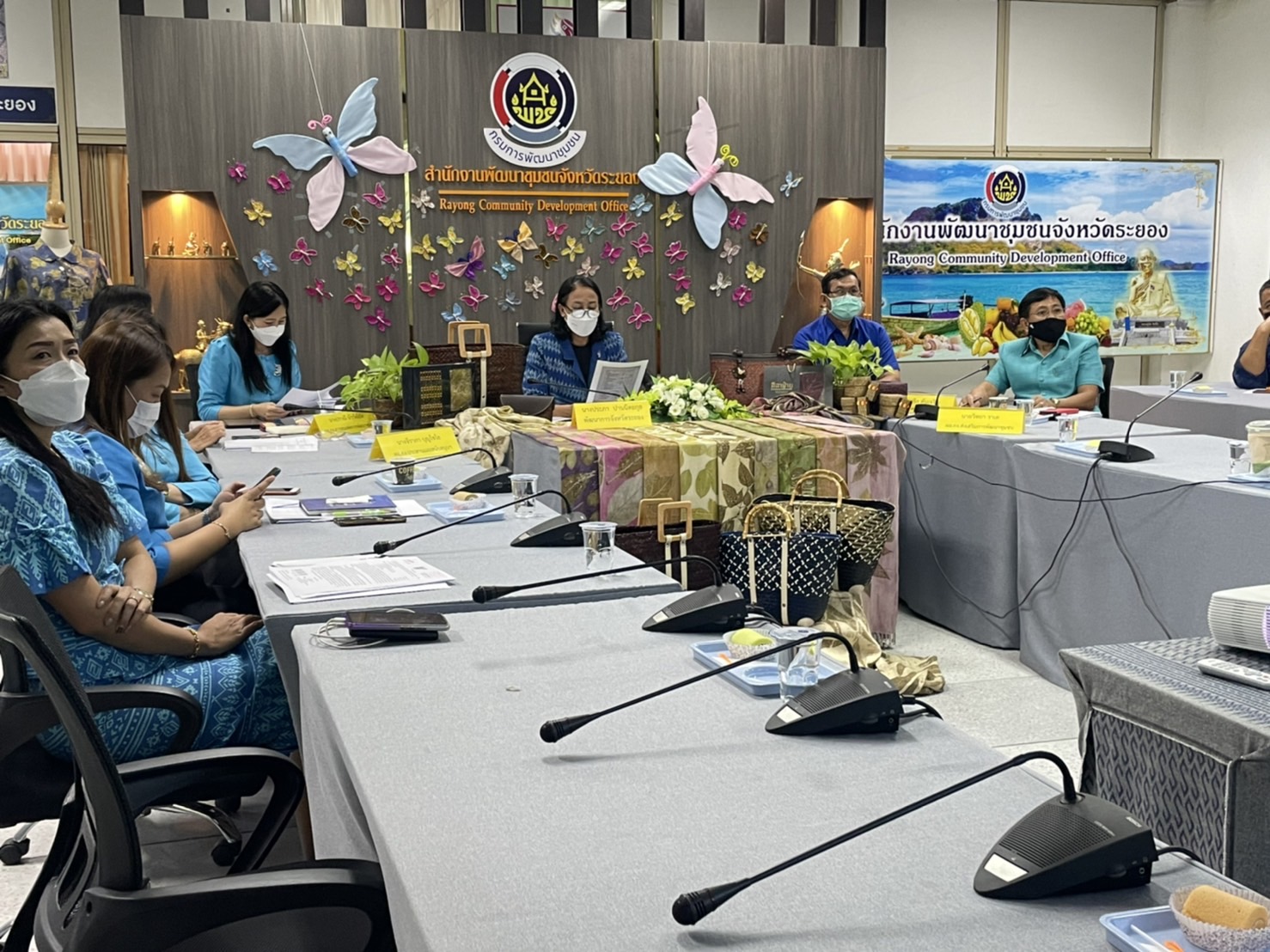 พช.ระยอง เข้ารับการคัดเลือกหน่วยงานต้นแบบฯ (CDD Policy Award 2022)