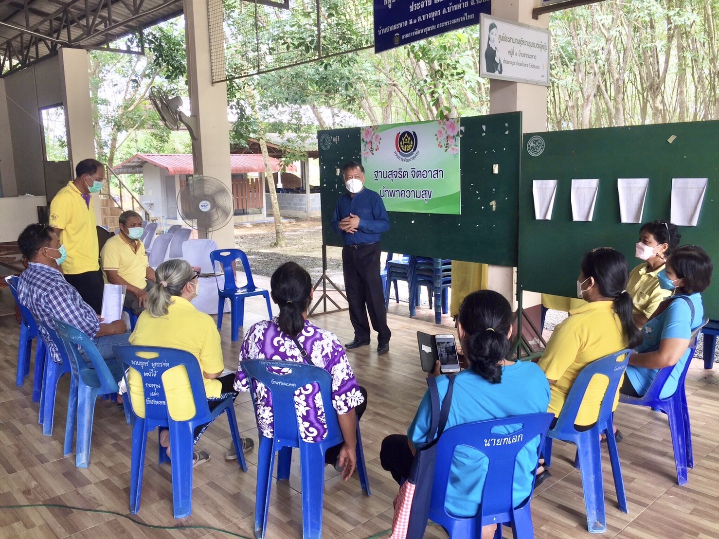 พช.ระยอง จัดโครงการส่งเสริมการมีส่วนร่วมของภาคประชาชนในการสร้างความโปร่งใส และป้องกันการทุจริตประพฤติมิชอบจังหวัดระยอง กิจกรรม : ปลูกจิตสำนึก พอเพียง มีวินัย สุจริต จิตอาสา พื้นที่ต้นแบบจังหวัดระยอง