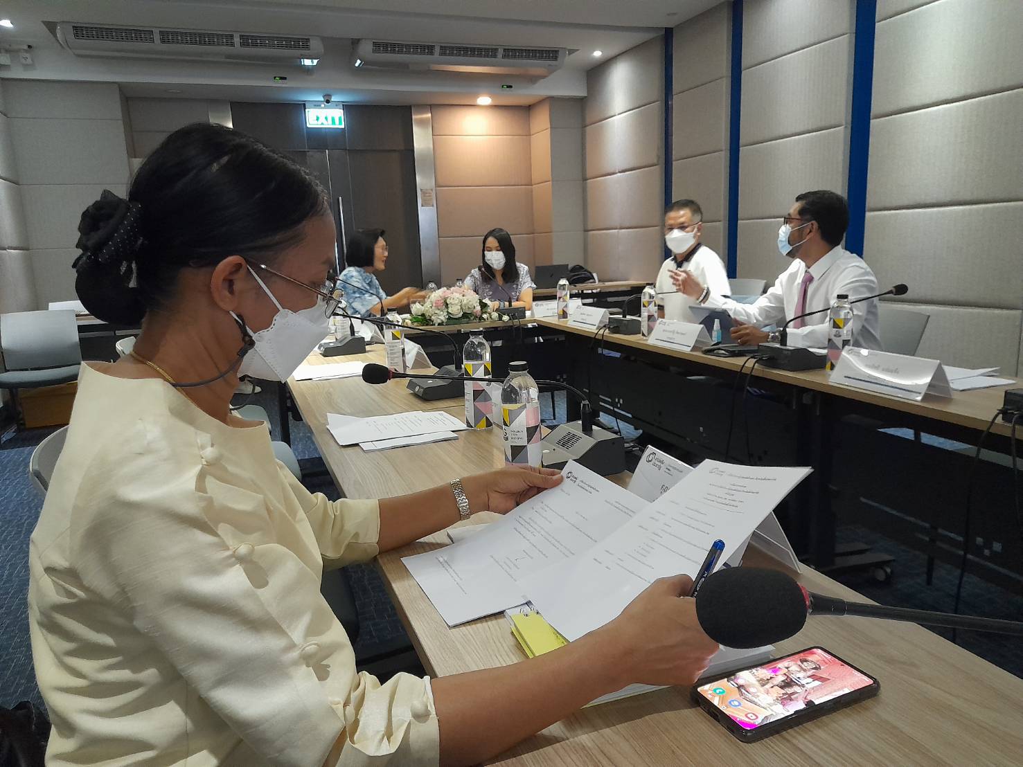 พช. ระยอง ร่วมขับเคลื่อนการดำเนินงานพัฒนาเศรษฐกิจฐานรากและประชารัฐ