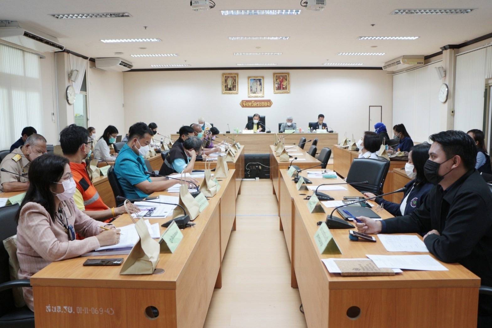 พช.ระยอง  ร่วมประชุมโครงการตามยุทธศาสตร์ชาติและการปฏิรูปประเทศ ปี 2565