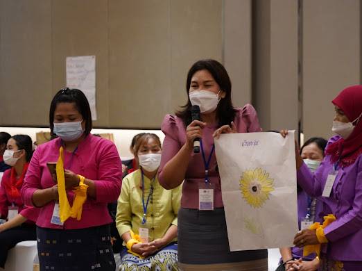 ?พช.ระยอง ร่วมโครงการเชิดชูเกียรติคนกองทุนพัฒนาบทบาทสตรีดีเด่น??วันที่ 3 – 5 กันยายน 2565 ณ โรงแรมทีเค.พาเลซ แอนด์ คอนเวนชั่น เขตหลักสี่ กรุงเทพฯ