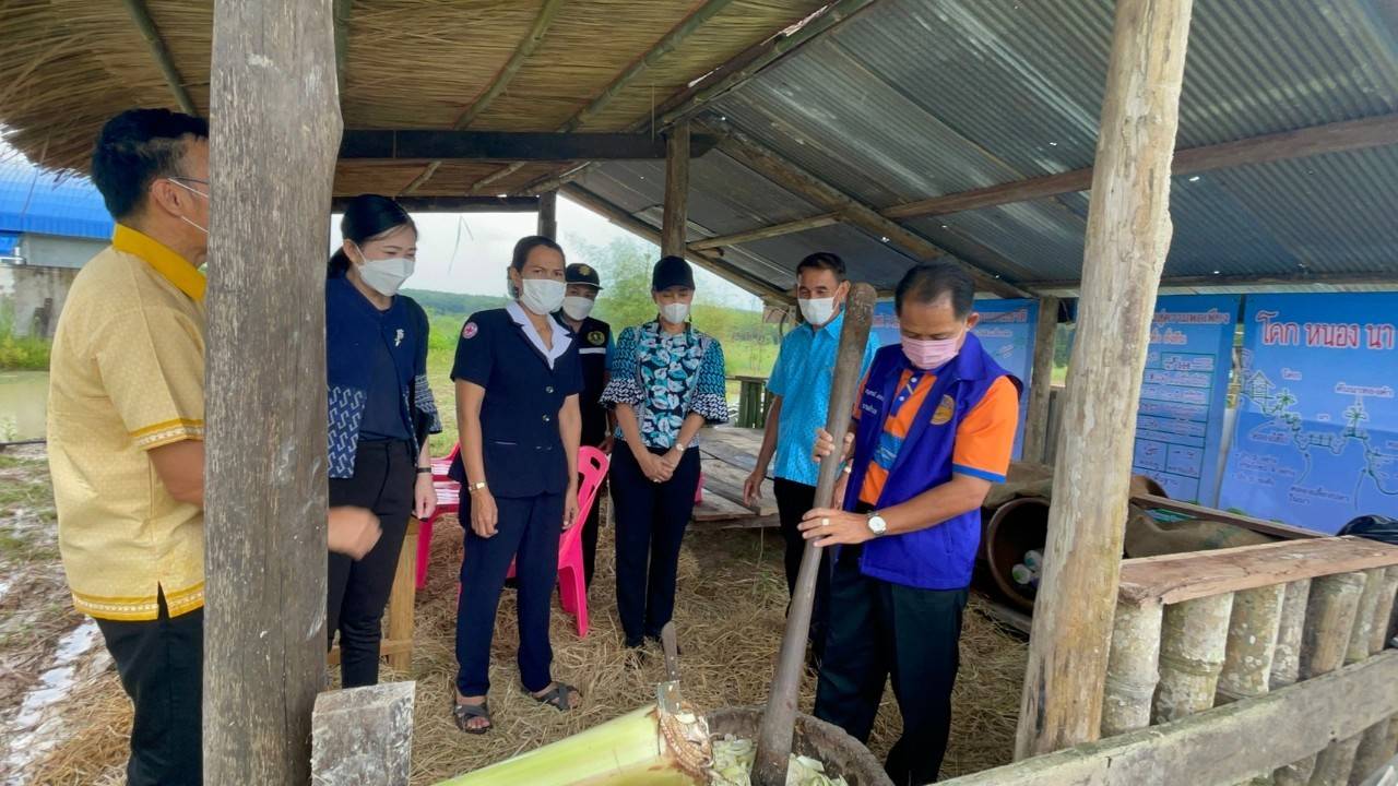 “พช. ระยอง”  ติดตามผลสำเร็จของศูนย์เรียนรู้ โคก หนอง นา ปี 65?