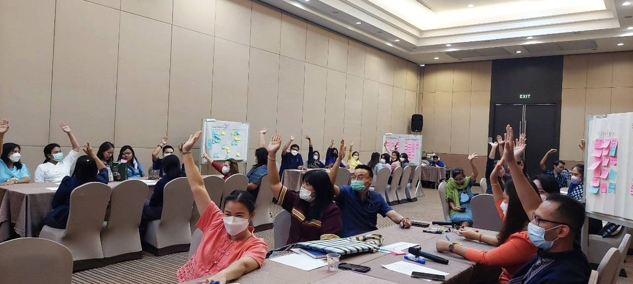 ? พช.ระยองจัดประชุมเชิงปฏิบัติการเจ้าหน้าที่พัฒนาชุมชนจังหวัดระยอง “สร้างสรรค์ชุมชน สร้างคน สร้างชาติ”