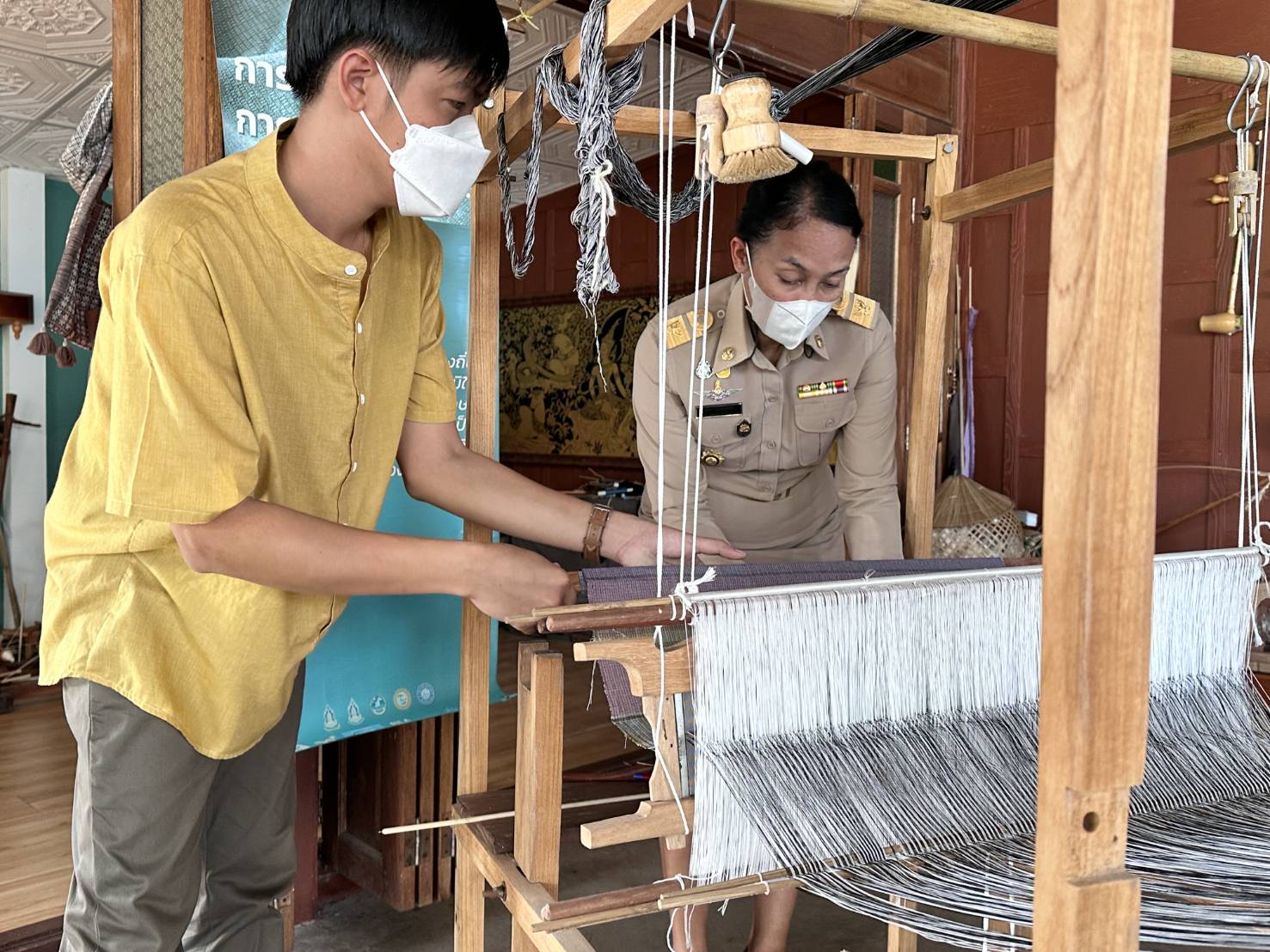 ?พช ระยอง ขับเคลื่อนการดำเนินงานส่งเสริมการใช้และสวมใส่ผ้าไทย “ผ้าไทย ใส่ให้สนุก”