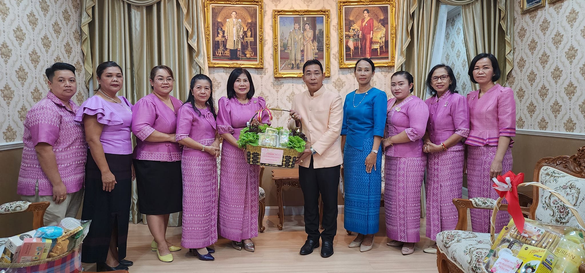 ?พช.ระยอง ร่วมอวยพรเนื่องในวันปีใหม่แด่ผู้ว่าราชการจังหวัดระยอง