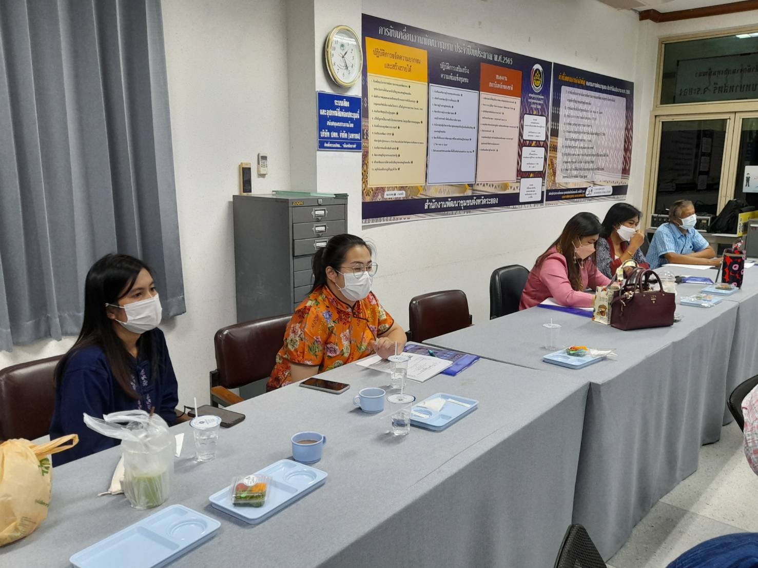 จังหวัดระยอง โดยสำนักงานพัฒนาชุมชนจังหวัดระยอง  จัดประชุมเชิงปฏิบัติการเพิ่มศักยภาพงานทุนชุมชนเสริมสร้างธรรมาภิบาลและการเข้าถึงแหล่งทุน