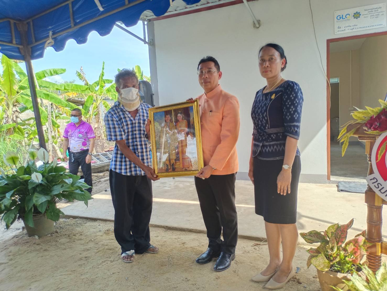 ?? พช.ระยอง เข้าร่วม พิธีส่งมอบบ้าน “โครงการบ้านห่วงใยจากใจ GLO ประจำปี 2565” ?