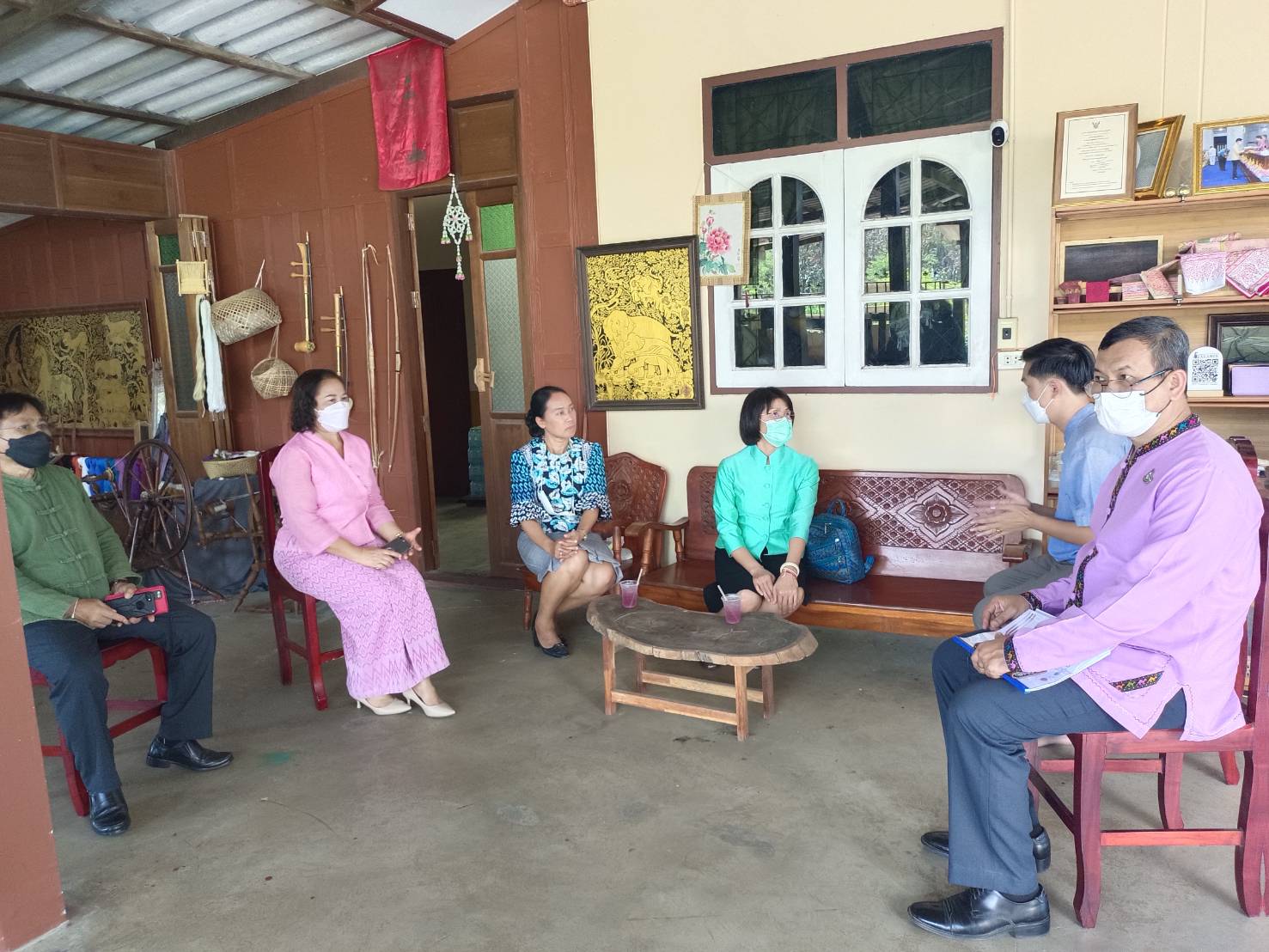 ?? พช.ระยองรับการตรวจติดตามผลการดำเนินงานของผู้ตรวจราชการกรมการพัฒนาชุมชน (นางสงวน มะเสนา)