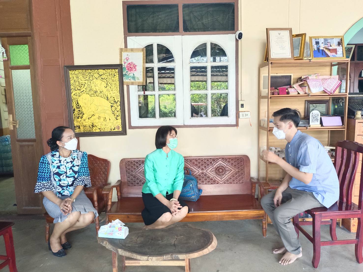 ?? พช.ระยองรับการตรวจติดตามผลการดำเนินงานของผู้ตรวจราชการกรมการพัฒนาชุมชน (นางสงวน มะเสนา)