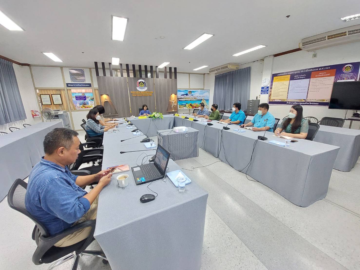 ?พช.ระยองรับการตรวจติดตามงานจากผู้ตรวจราชการกรมการพัฒนาชุมชน(วันที่ 2)