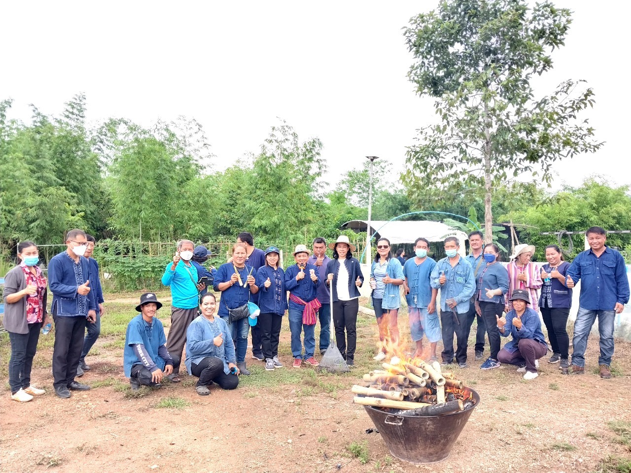 ? พช.ระยอง ขับเคลื่อนกิจกรรม “รวมพลคน โคก หนอง นา เอามื้อสามัคคี” จังหวัดระยอง ครั้งที่ 3/2566?