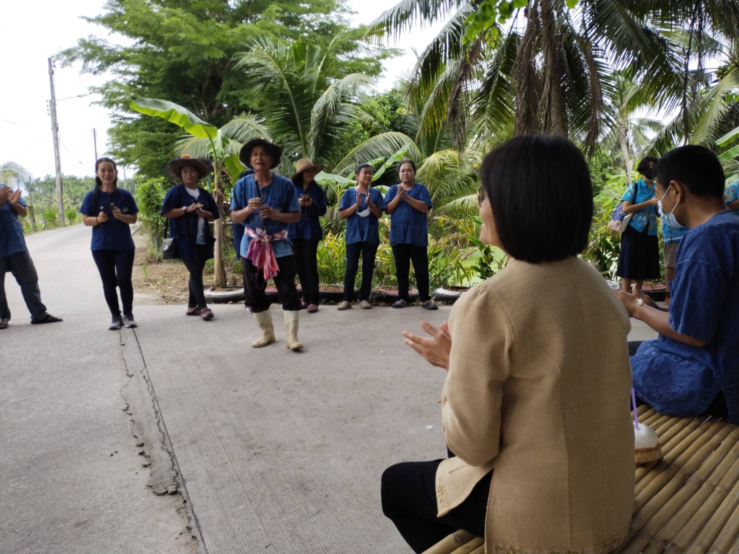 พช.ระยองรับการตรวจราชการจากผู้ตรวจราชการกรมการพัฒนาชุมชน (นางสงวน มะเสนา) เขตตรวจราชการที่ 8 ภาคตะวันออก 1