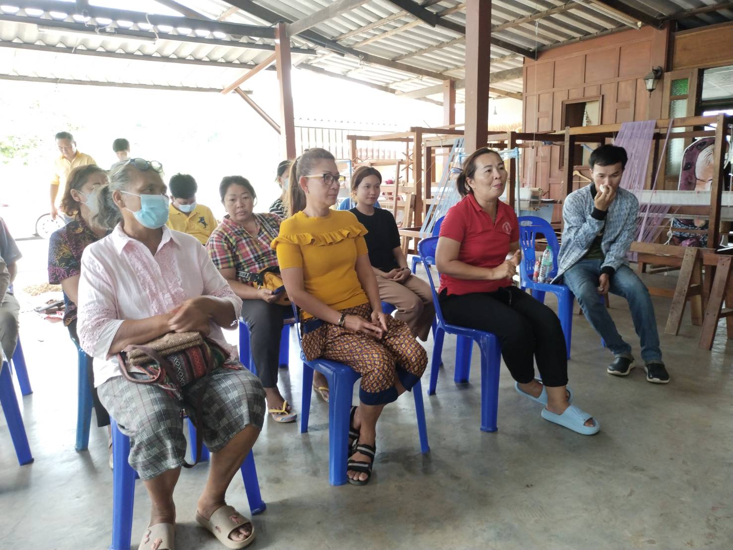 พช.ระยองรับการตรวจราชการจากผู้ตรวจราชการกรมการพัฒนาชุมชน (นางสงวน มะเสนา) เขตตรวจราชการที่ 8 ภาคตะวันออก 1