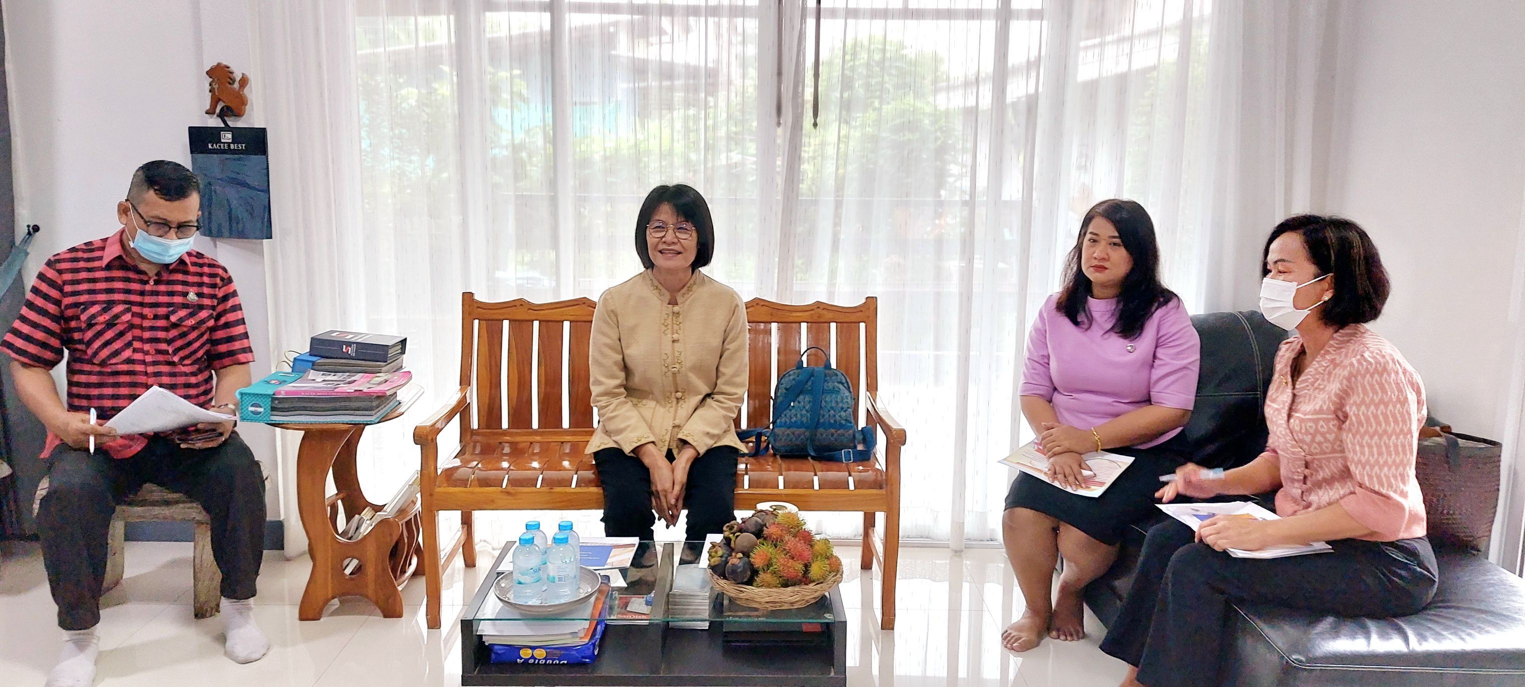 พช.ระยองรับการตรวจราชการจากผู้ตรวจราชการกรมการพัฒนาชุมชน (นางสงวน มะเสนา) เขตตรวจราชการที่ 8 ภาคตะวันออก 1