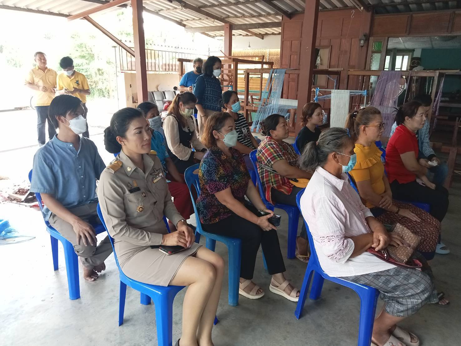 พช.ระยองรับการตรวจราชการจากผู้ตรวจราชการกรมการพัฒนาชุมชน (นางสงวน มะเสนา) เขตตรวจราชการที่ 8 ภาคตะวันออก 1