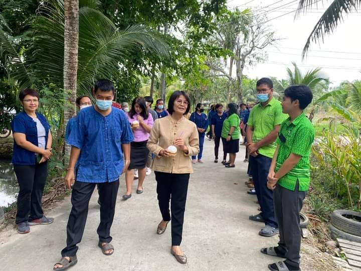 พช.ระยองรับการตรวจราชการจากผู้ตรวจราชการกรมการพัฒนาชุมชน (นางสงวน มะเสนา) เขตตรวจราชการที่ 8 ภาคตะวันออก 1