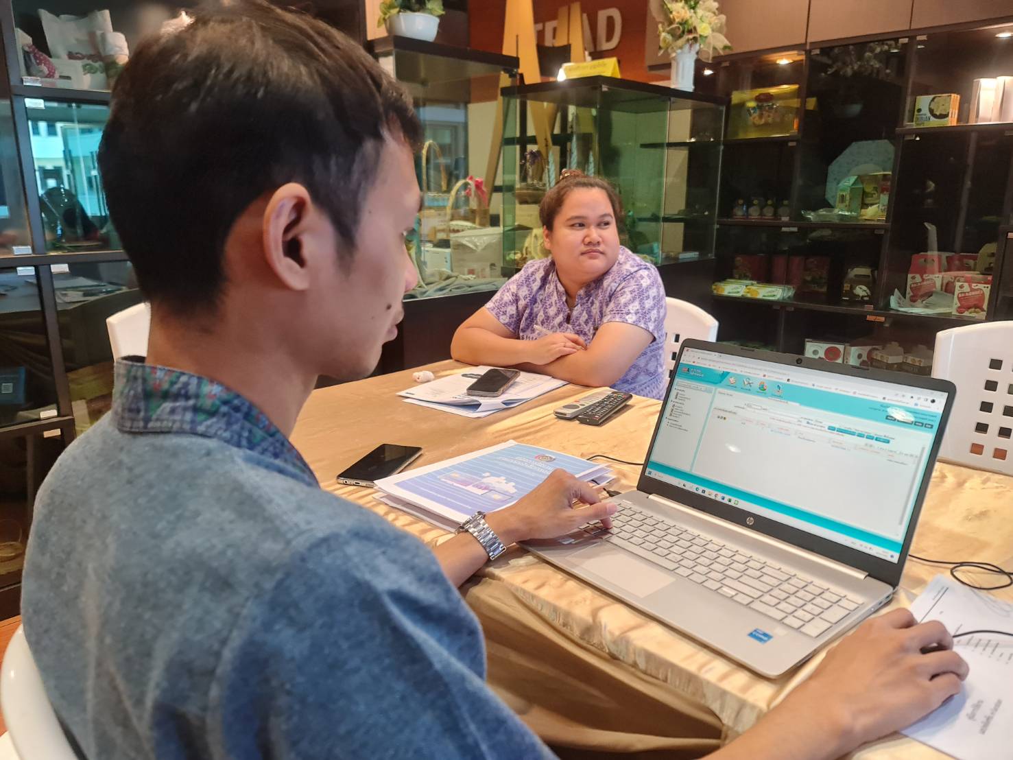 พช.ระยอง เข้าร่วมกิจกรรมตามโครงการขยายผลการใช้งานสารบรรณอิเล็กทรอนิกส์ กรมการพัฒนาชุมชน