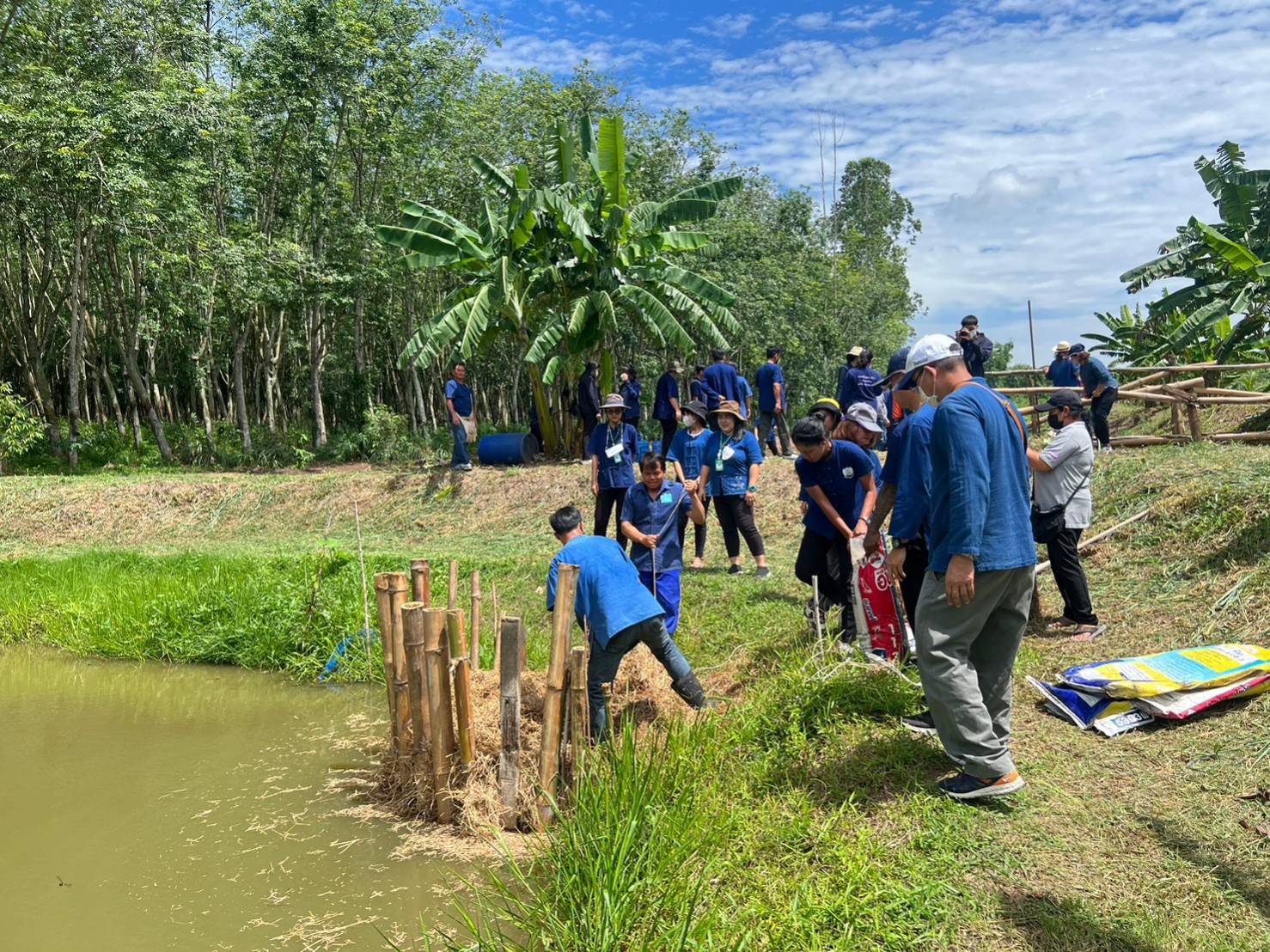 ?? พช.ระยอง ขับเคลื่อนกิจกรรม “รวมพลคน โคก หนอง นา เอามื้อสามัคคี” จังหวัดระยอง ครั้งที่ 4/2566?