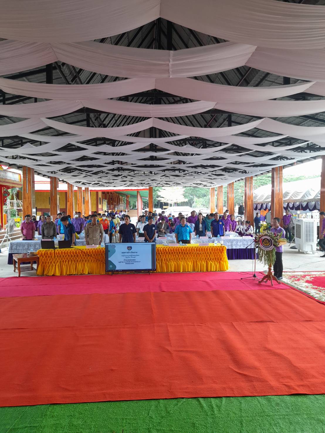 ??พช.ระยองออกประเมินคัดสรรกิจกรรมพัฒนาชุมชนดีเด่นระดับจังหวัด ประจำปี 2566 (อ.เขาชะเมา)