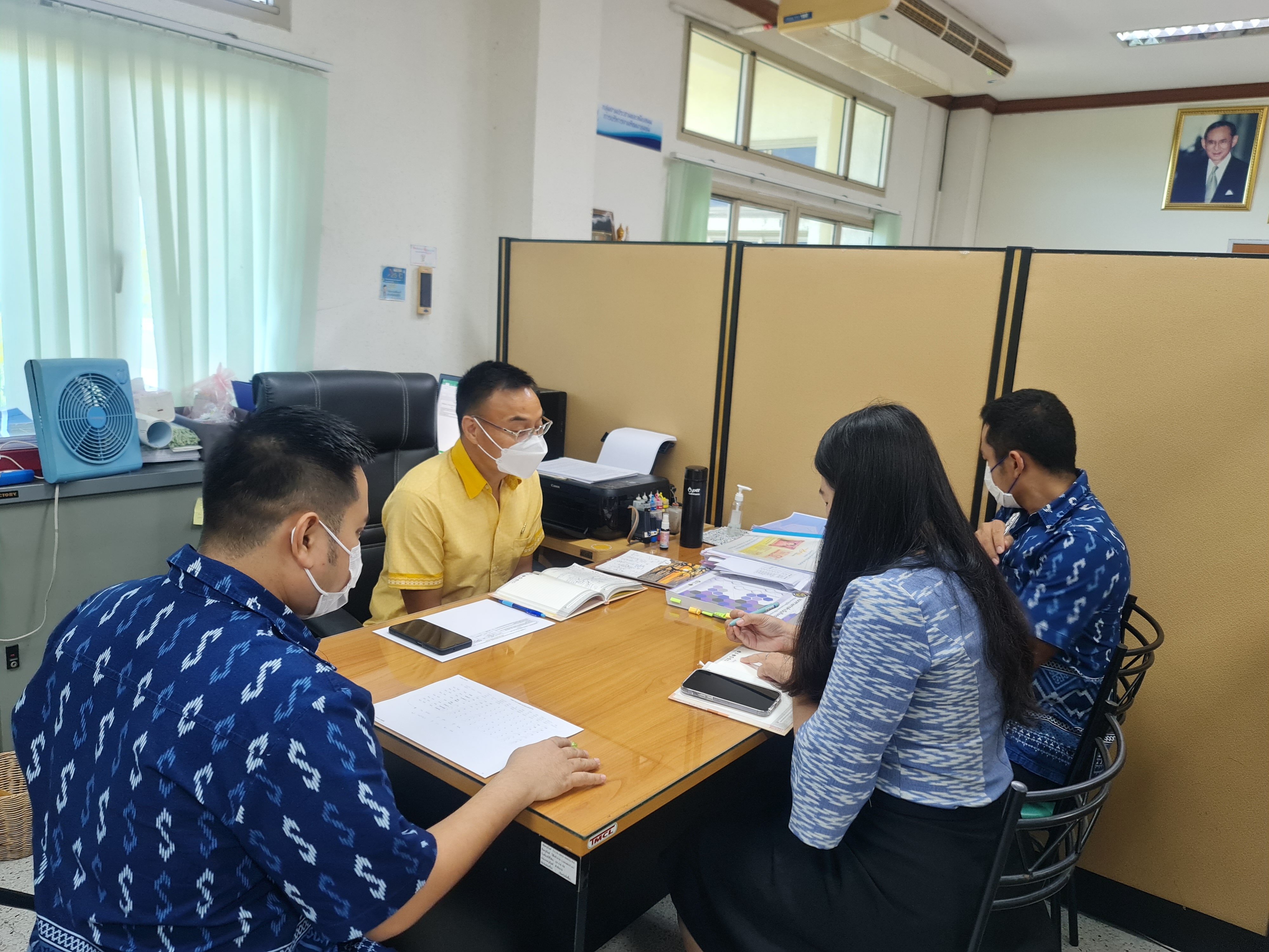 พช.ระยอง กลุ่มงานสารสนเทศฯ ประชุม Morning Brief วางแผนและติดตามการดำเนินงาน