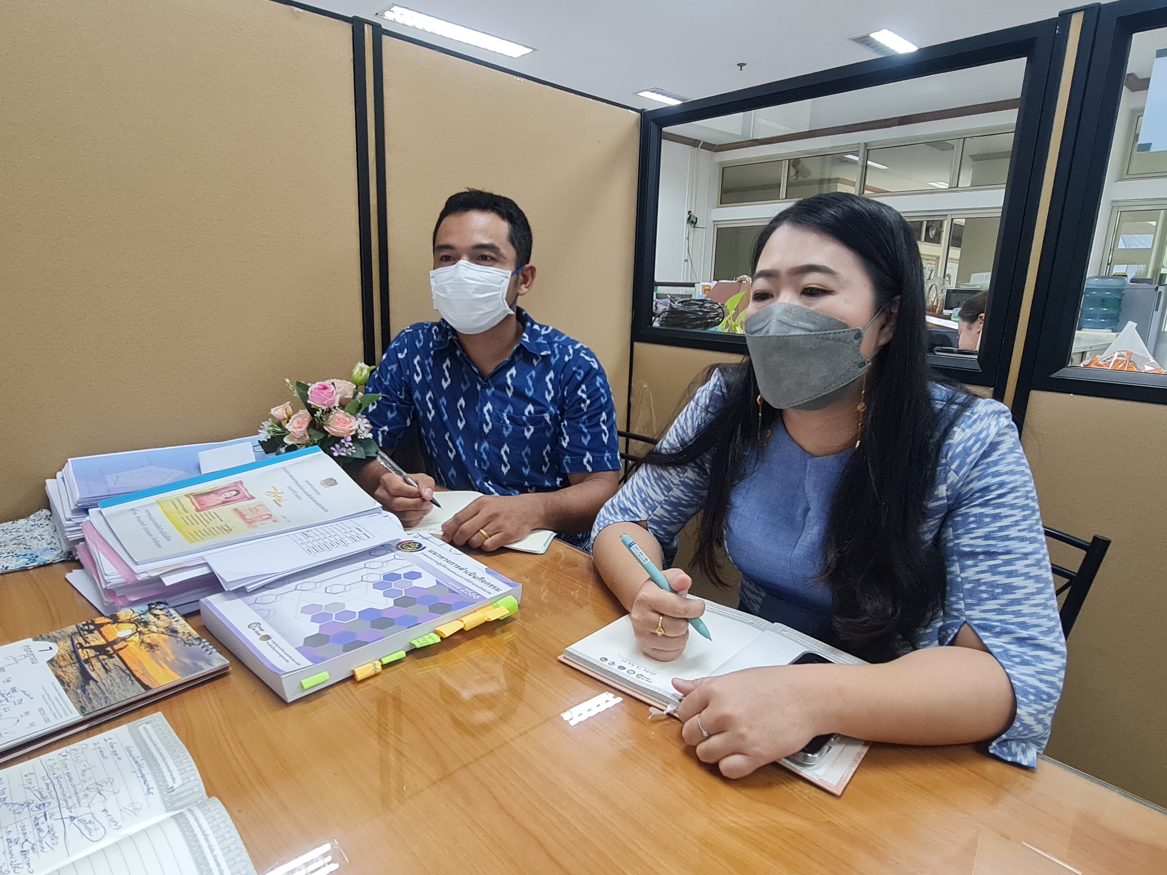 พช.ระยอง กลุ่มงานสารสนเทศฯ ประชุม Morning Brief วางแผนและติดตามการดำเนินงาน