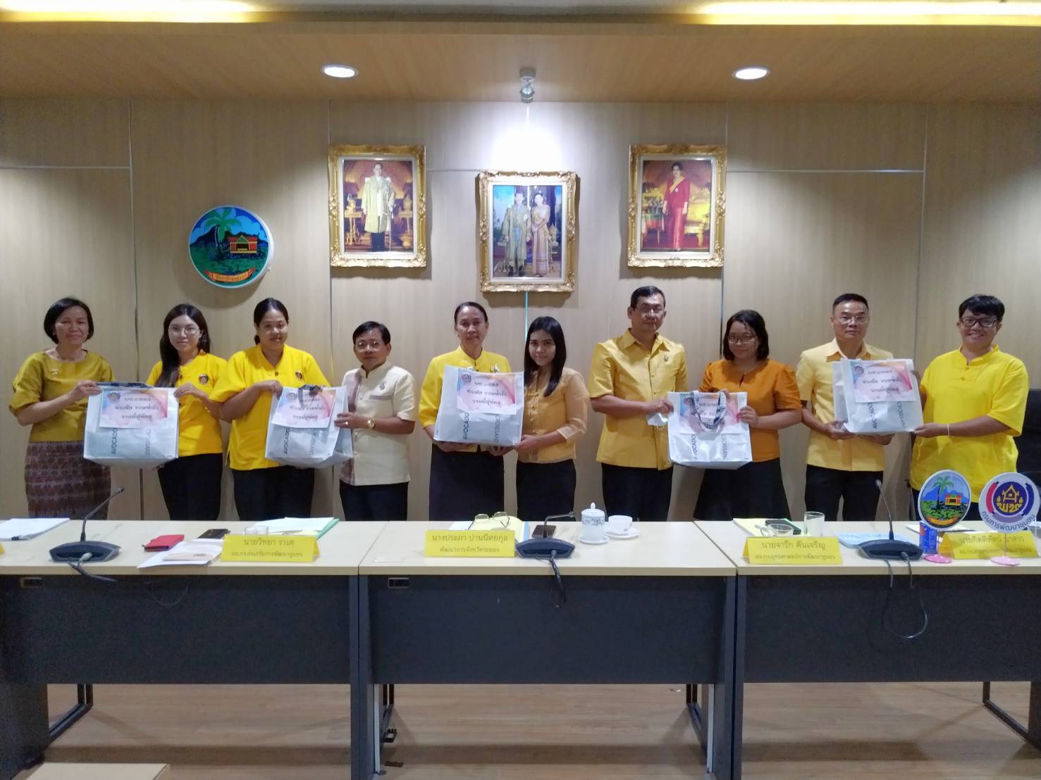 พช.ระยอง ร่วมประชุมโครงการส่งเสริมความสัมพันธ์ สอ.พช.และการประชุมผู้บริหารและเจ้าหน้าที่พัฒนาชุมชนจังหวัดระยอง ครั้งที่ 5/2566