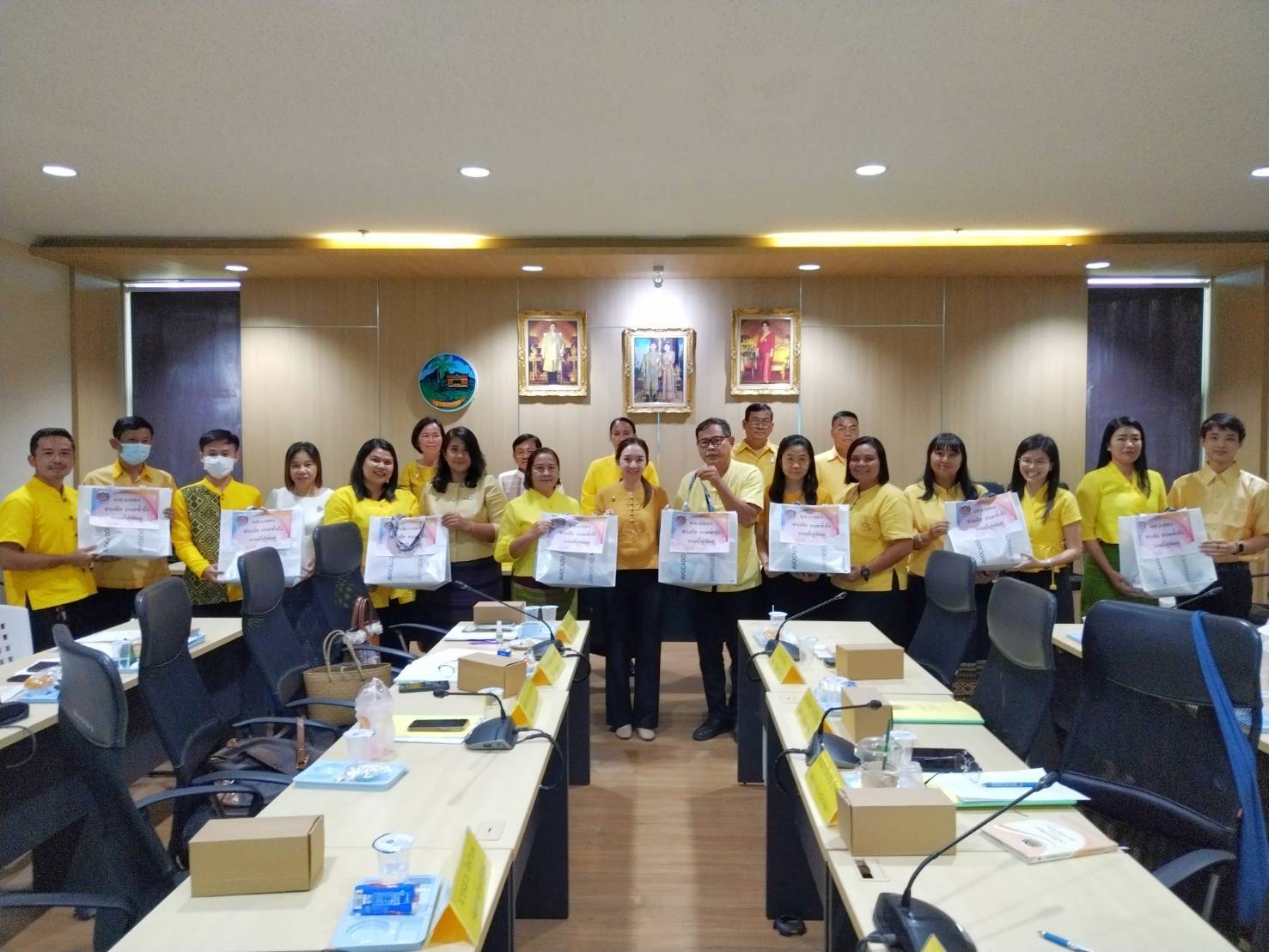 พช.ระยอง ร่วมประชุมโครงการส่งเสริมความสัมพันธ์ สอ.พช.และการประชุมผู้บริหารและเจ้าหน้าที่พัฒนาชุมชนจังหวัดระยอง ครั้งที่ 5/2566