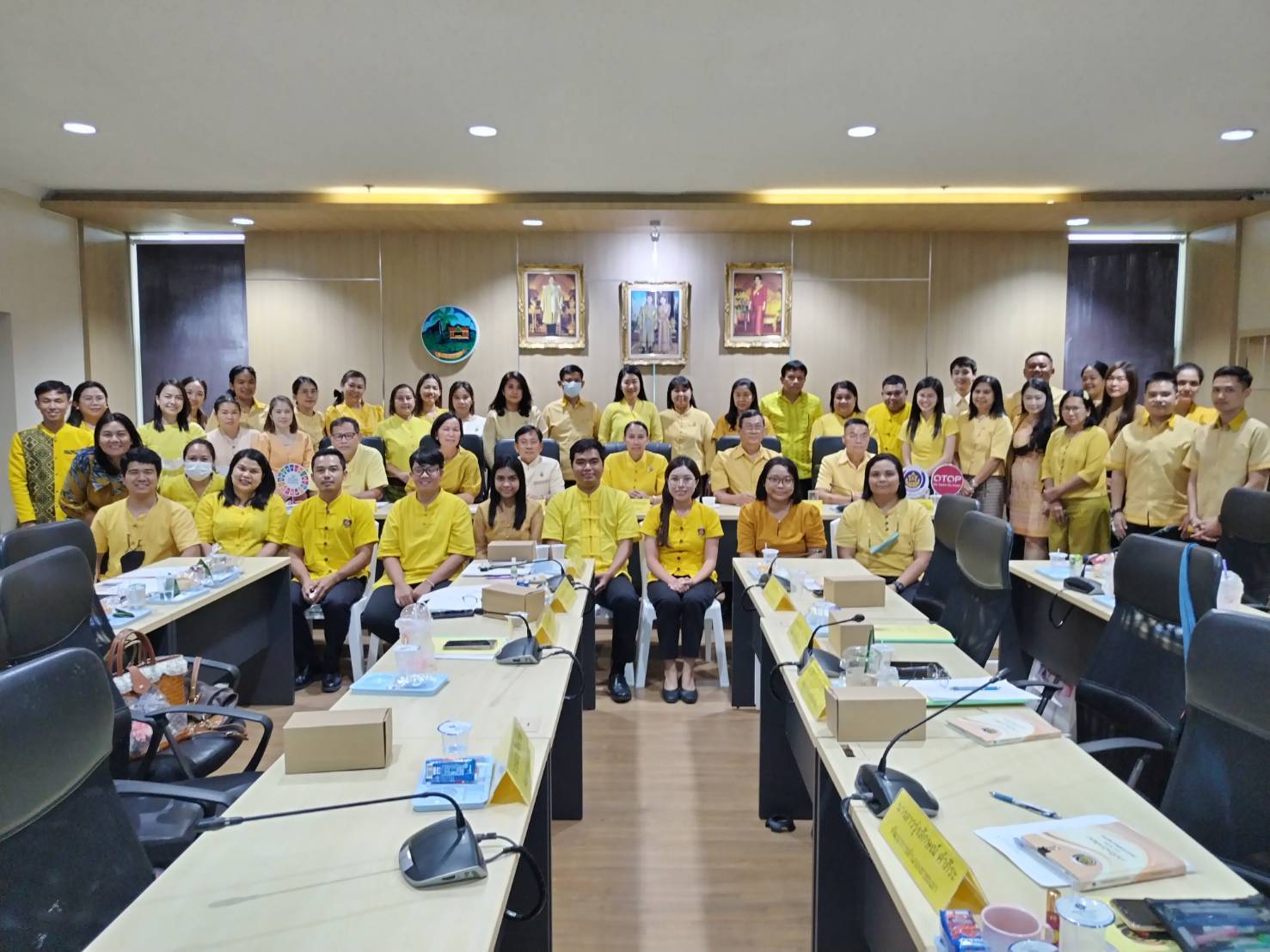 พช.ระยอง ร่วมประชุมโครงการส่งเสริมความสัมพันธ์ สอ.พช.และการประชุมผู้บริหารและเจ้าหน้าที่พัฒนาชุมชนจังหวัดระยอง ครั้งที่ 5/2566