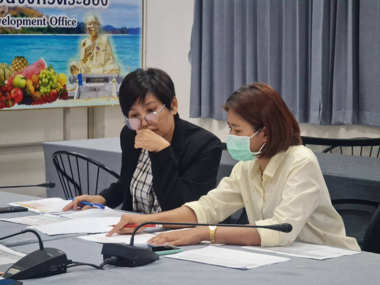 พช.ระยอง ร่วมประชุมทีมเลขา คจพ.จ.ระยอง ติดตามผลการช่วยเหลือและตรวจสอบข้อมูลคนจน TPMAP ปี 2566 มิติด้านความเป็นอยู่