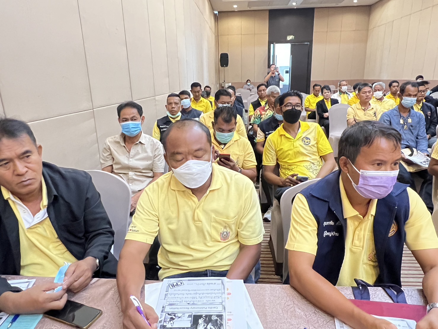 พช.ระยอง ร่วมพิธีเปิดโครงการเสริมสร้างศักยภาพเจ้าหน้าที่ฝ่ายปกครองเพื่อแก้ไขปัญหายาเสพติดจังหวัดระยอง รุ่นที่ 2