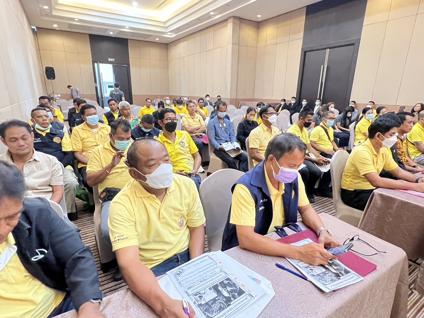 พช.ระยอง ร่วมพิธีเปิดโครงการเสริมสร้างศักยภาพเจ้าหน้าที่ฝ่ายปกครองเพื่อแก้ไขปัญหายาเสพติดจังหวัดระยอง รุ่นที่ 2